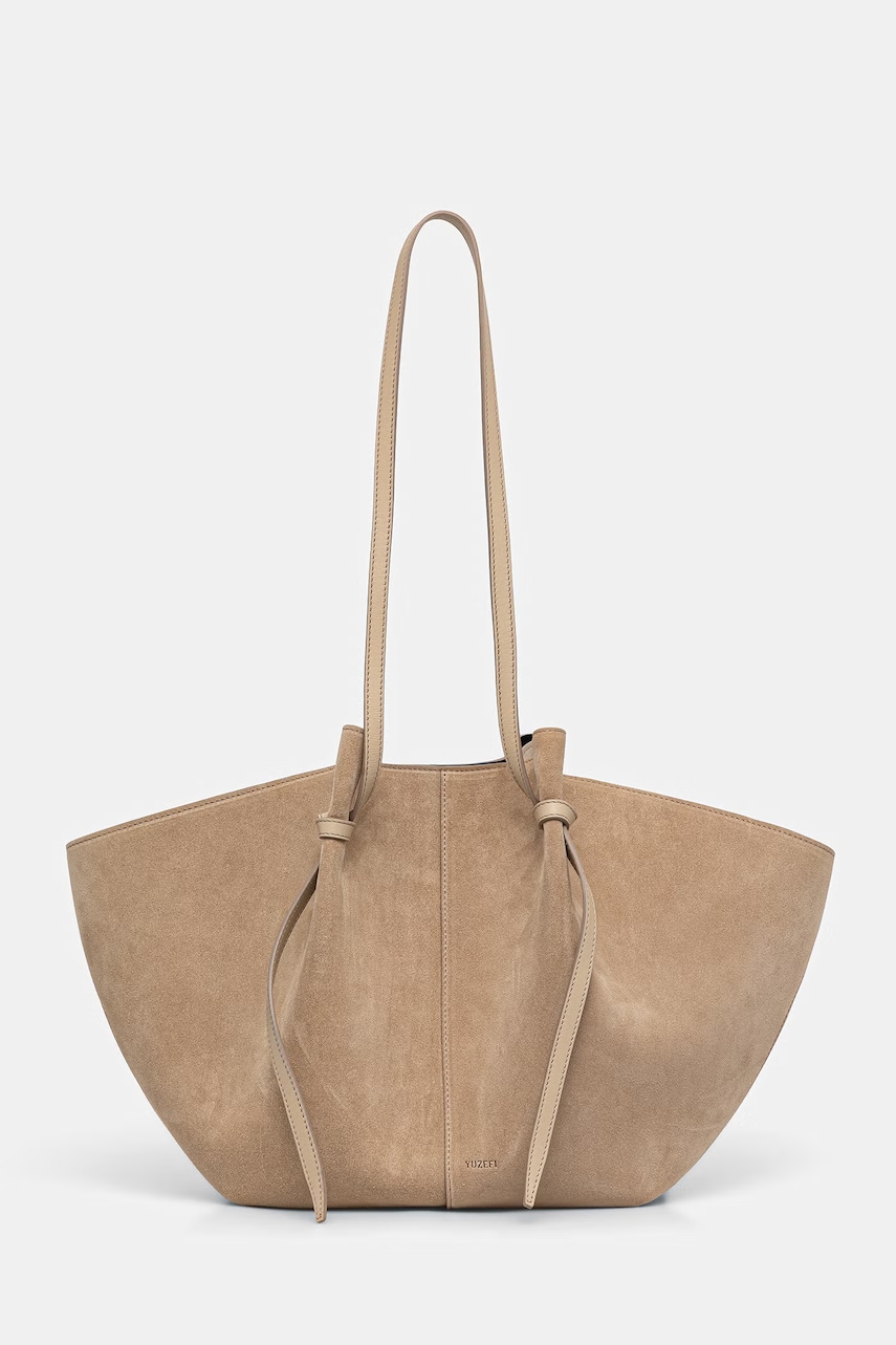 Yuzefi shopper γυναικεία δέρμα σουέτ LARGE MOCHI