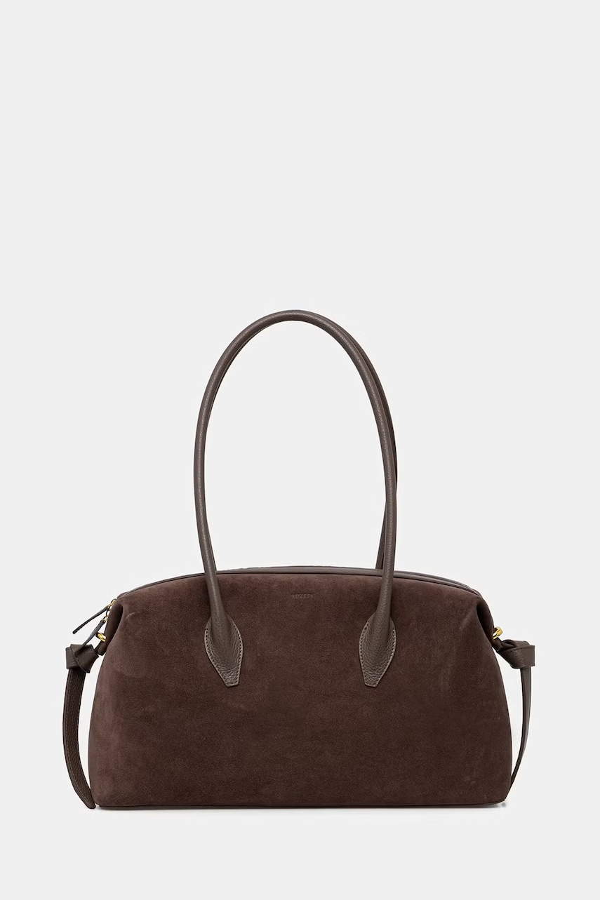 Yuzefi geantă pentru femei, din piele întoarsă BRIOCHE DUFFLE