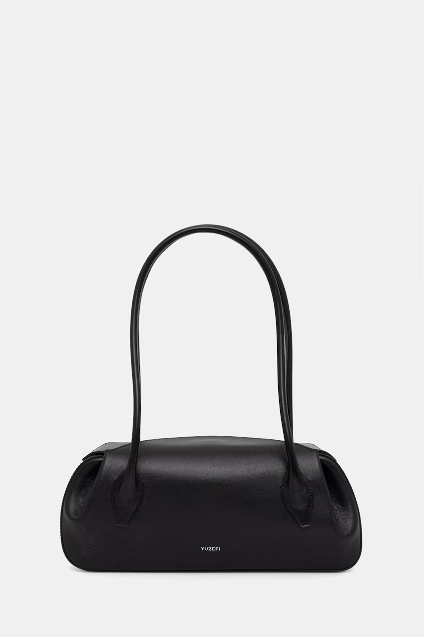 Yuzefi geantă baguette pentru femei, din piele OYSTER SHOULDER BAG