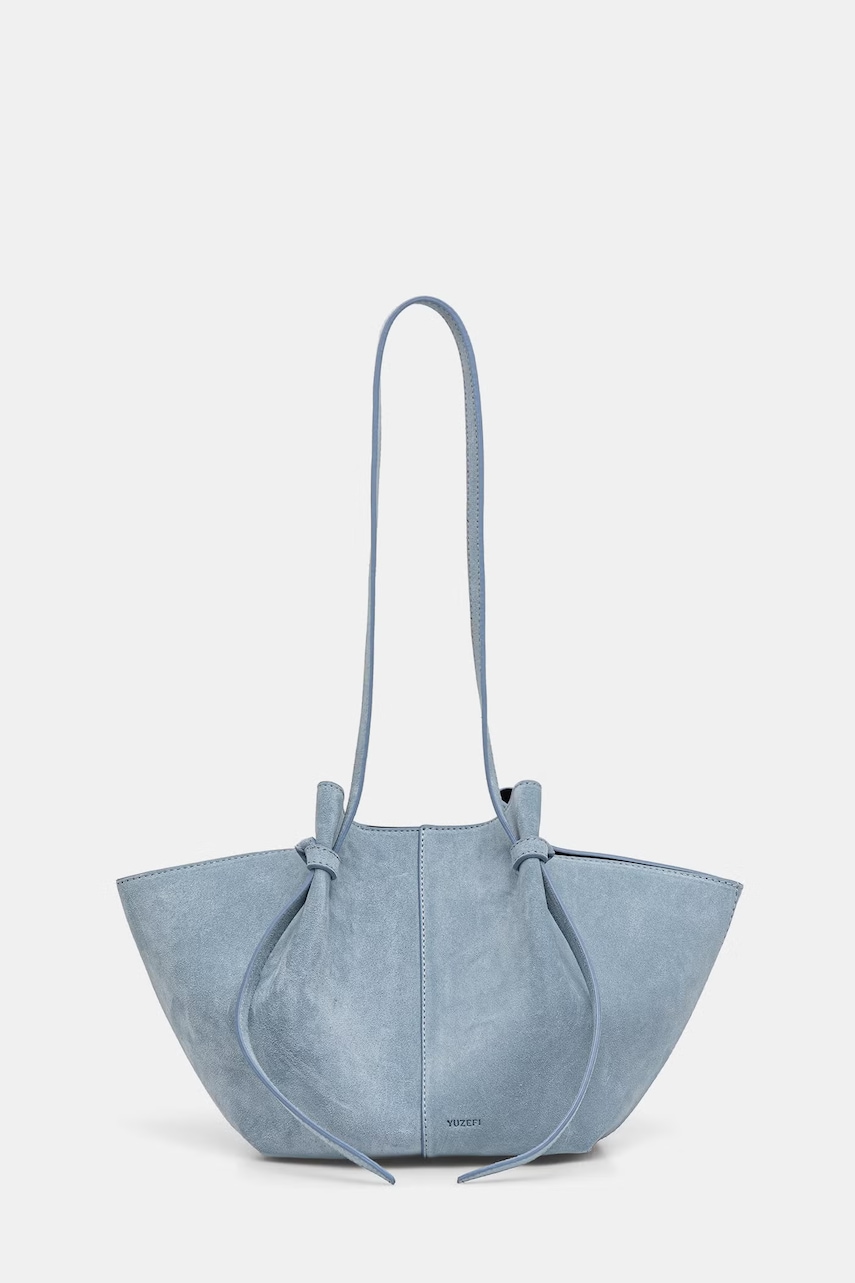 Yuzefi shopper γυναικεία δέρμα σουέτ MOCHI