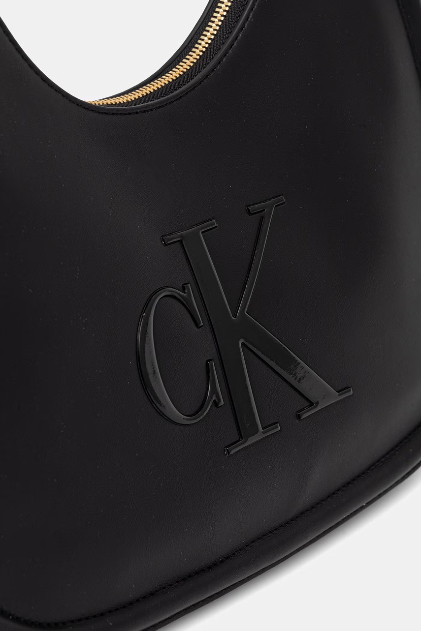 Calvin Klein baguette kabelka dámská z imitace kůže (obrázek 4)