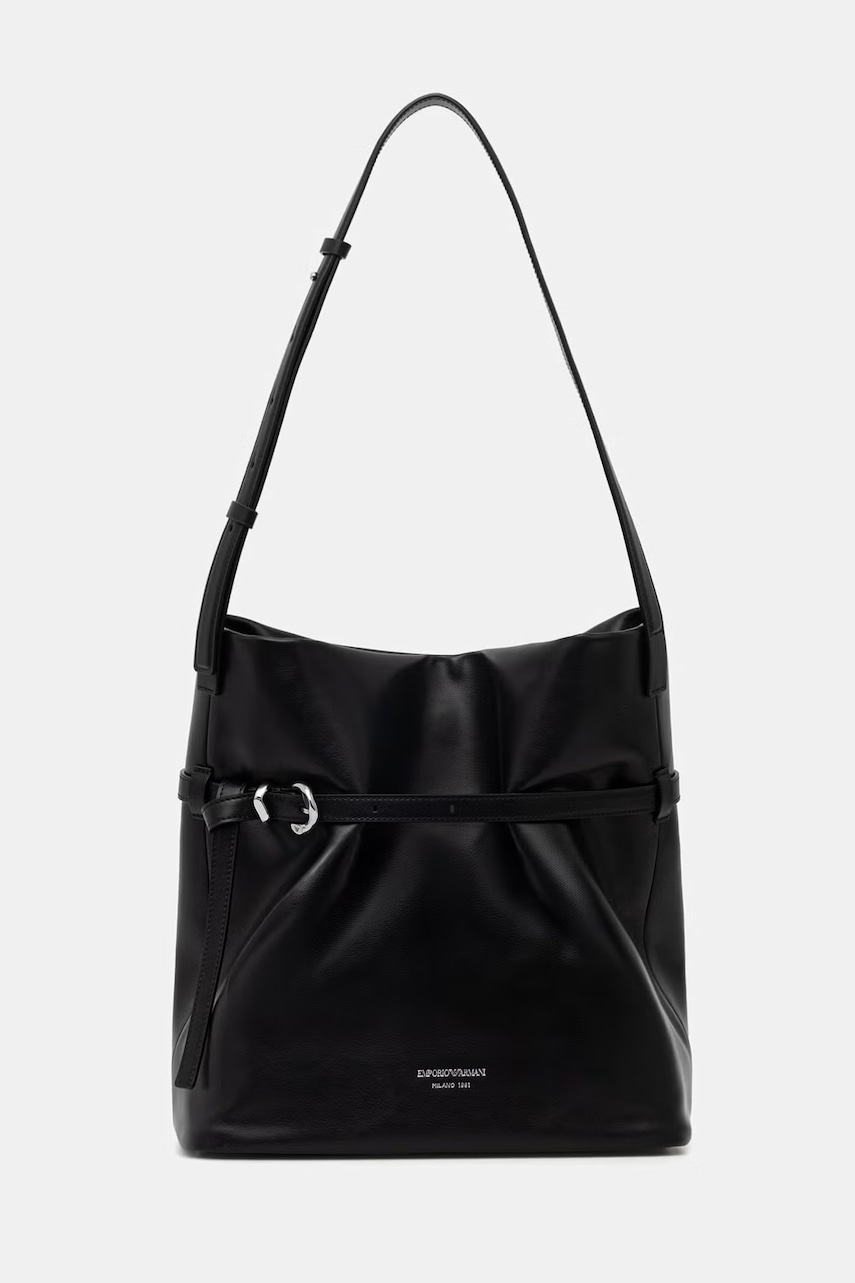 Emporio Armani torebka shopper damska skórzana