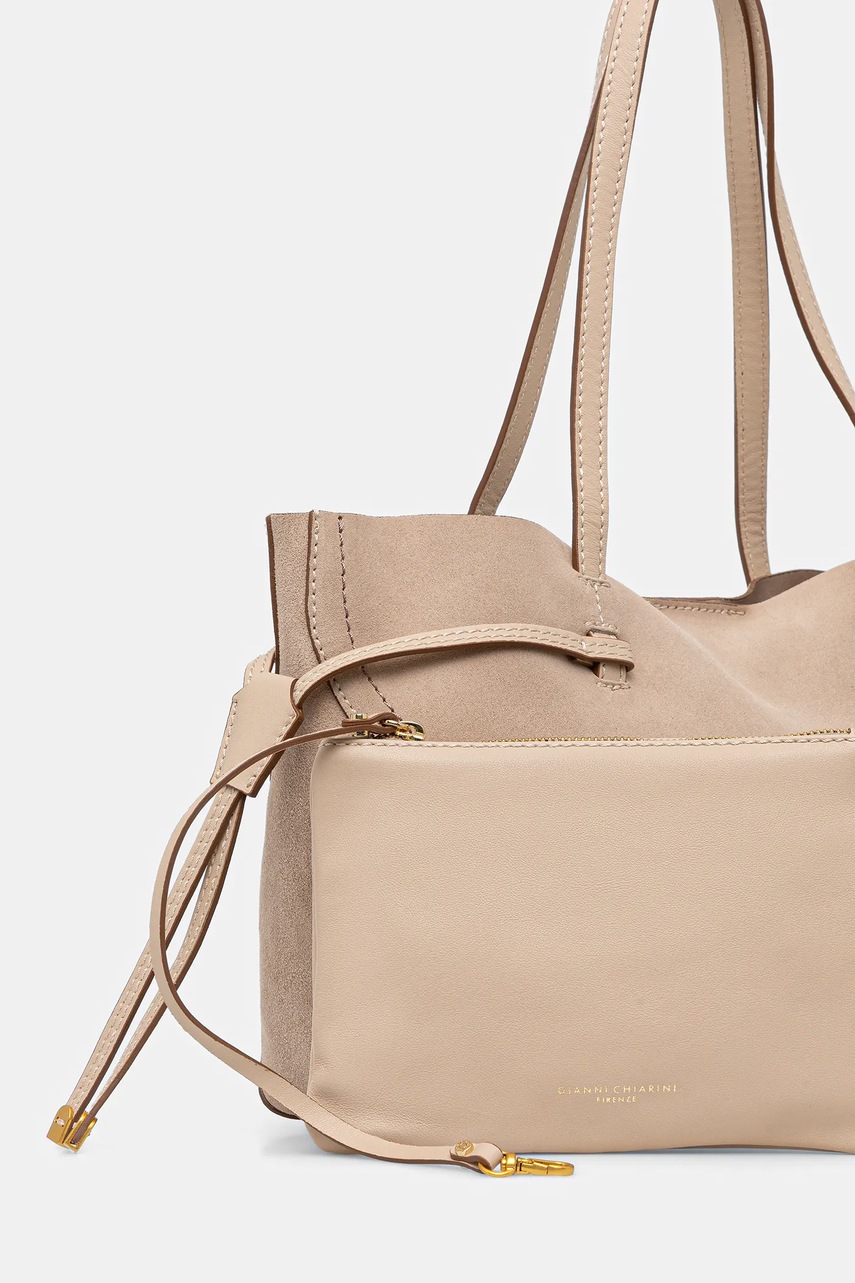 Semišová kabelka Gianni Chiarini VIOLETTE (obrázek 5)