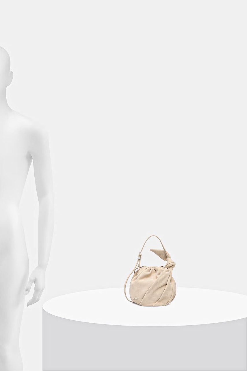 Semišová kabelka Rotate