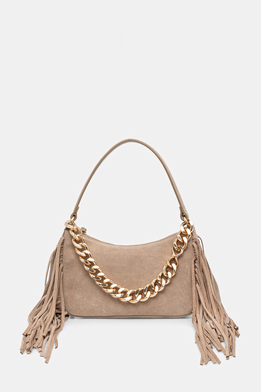 Levně Semišová kabelka Twinset