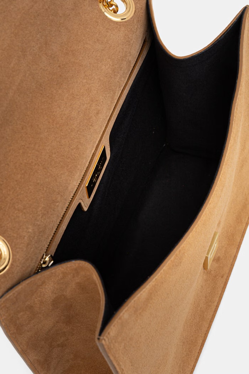 Semišová kabelka Luisa Spagnoli