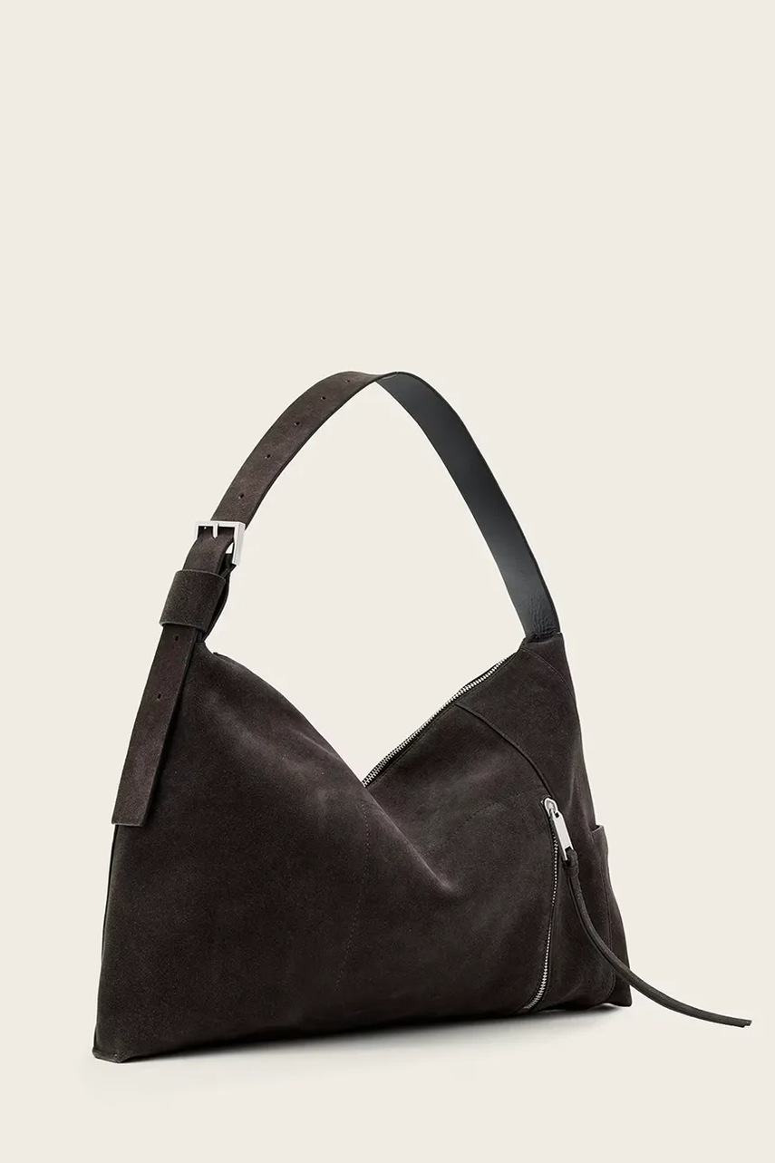 Semišová kabelka AllSaints ALBA (obrázek 3)