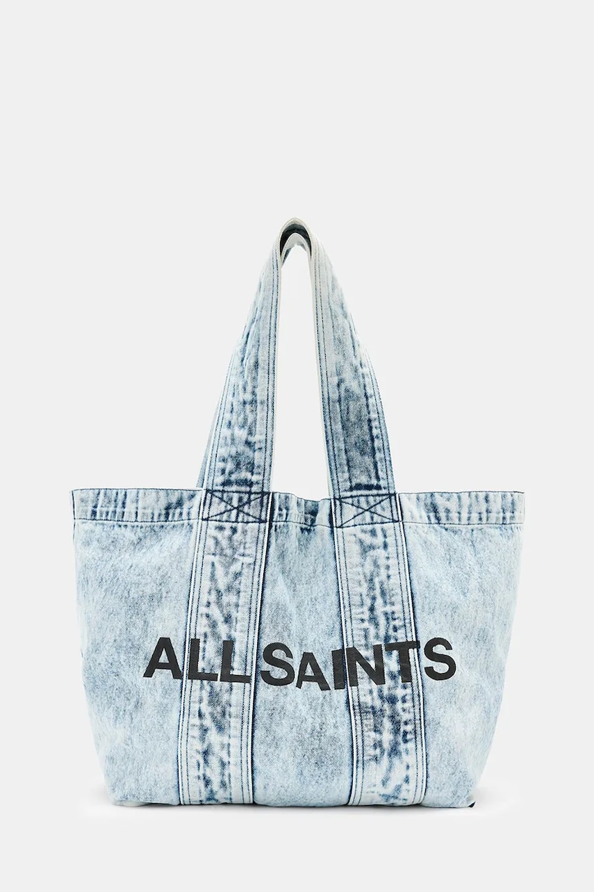 AllSaints tote bag pentru femei, din bumbac IZZY