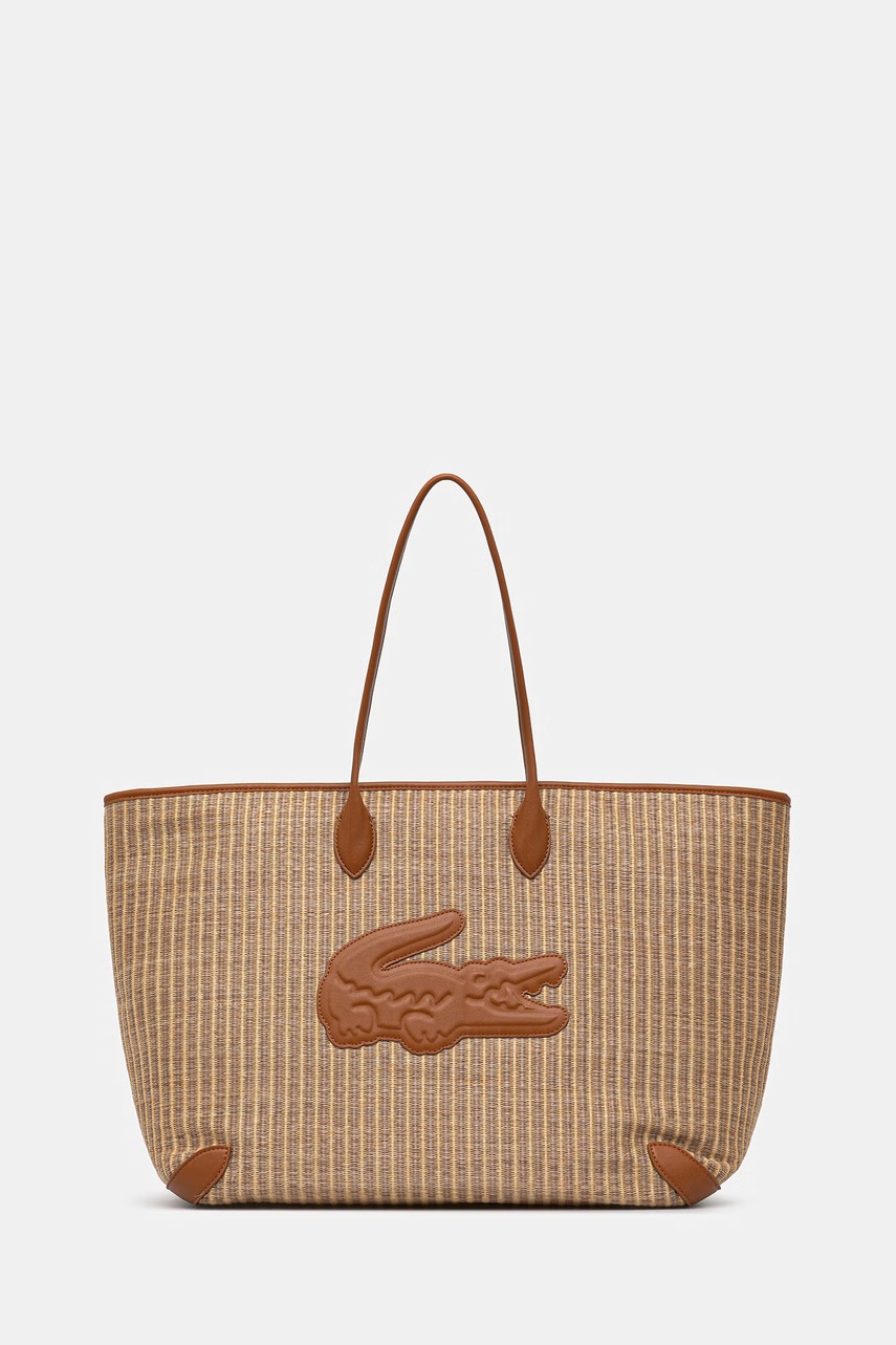 Lacoste torebka shopper damska pleciona