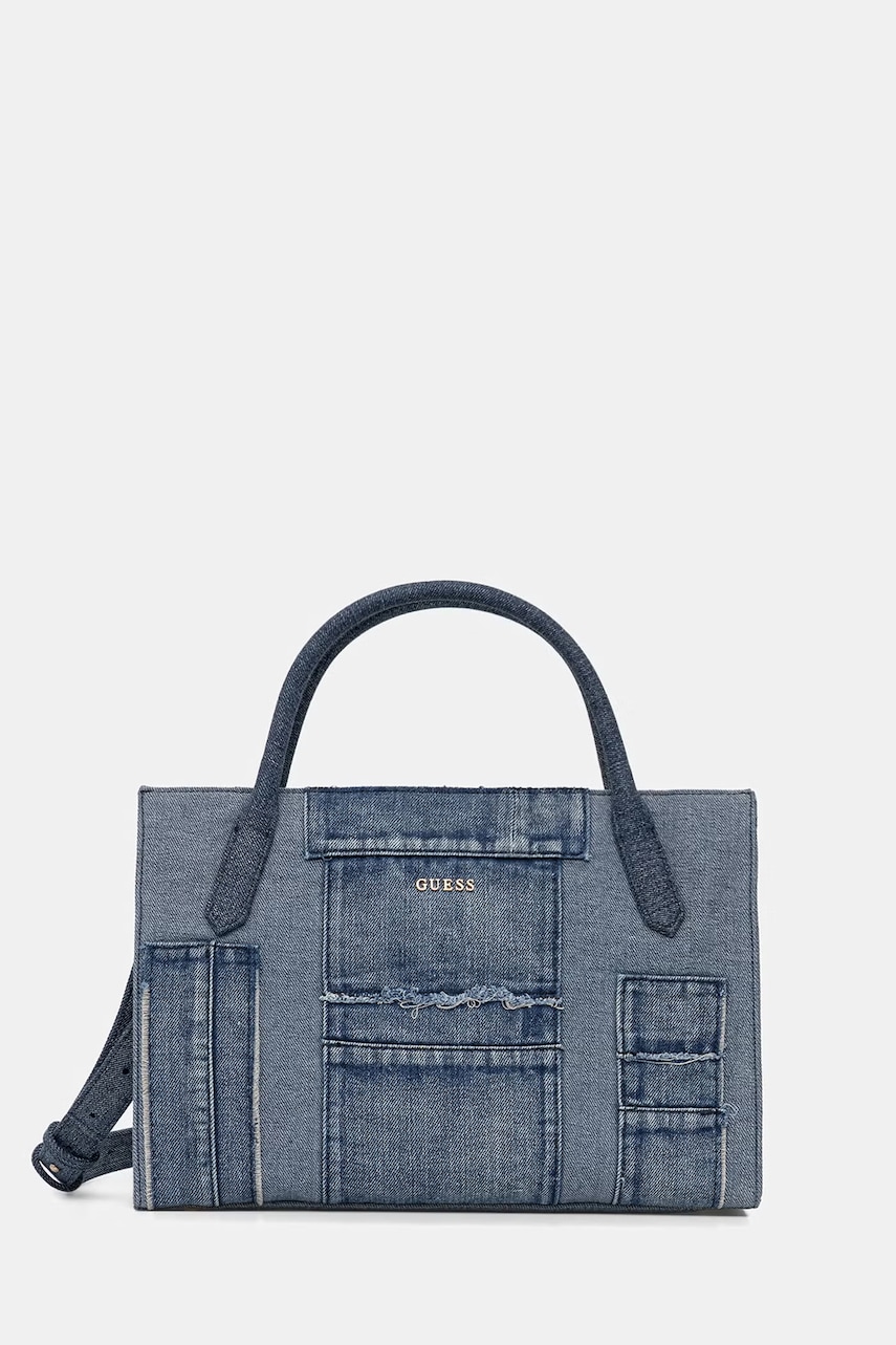Guess geantă shopper pentru femei, din denim JODI