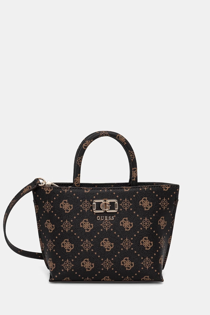 Guess geantă crossbody pentru femei, cu imitație de piele EMELIE
