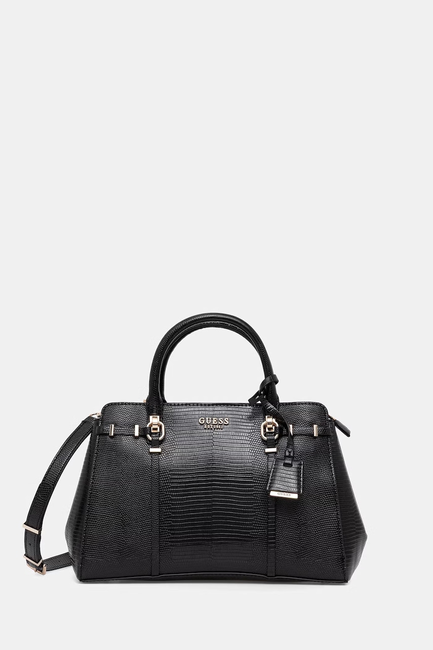 Guess geantă crossbody pentru femei, cu imitație de piele LEONA