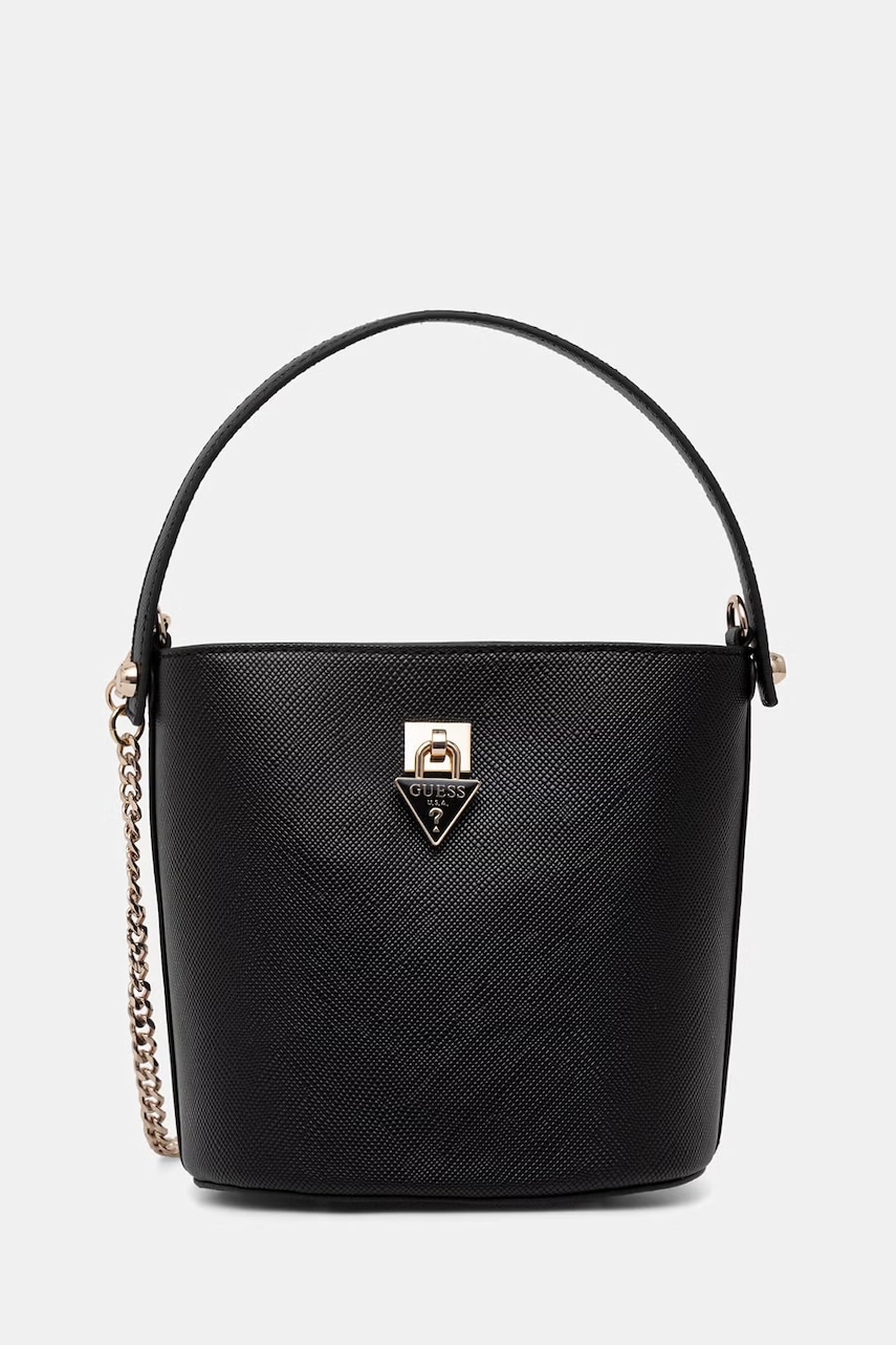 Guess geantă crossbody pentru femei cu imitație de piele PATSIE