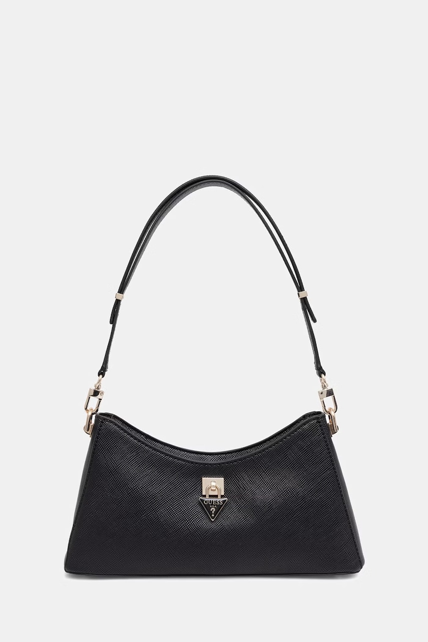 Guess geantă crossbody pentru femei, cu imitație de piele PATSIE