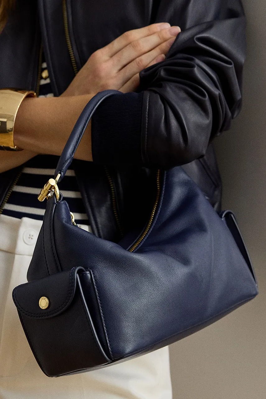 Lauren Ralph Lauren Lauren Ralph Lauren μικρή τσάντα γυναικεία δερμάτινη - 6