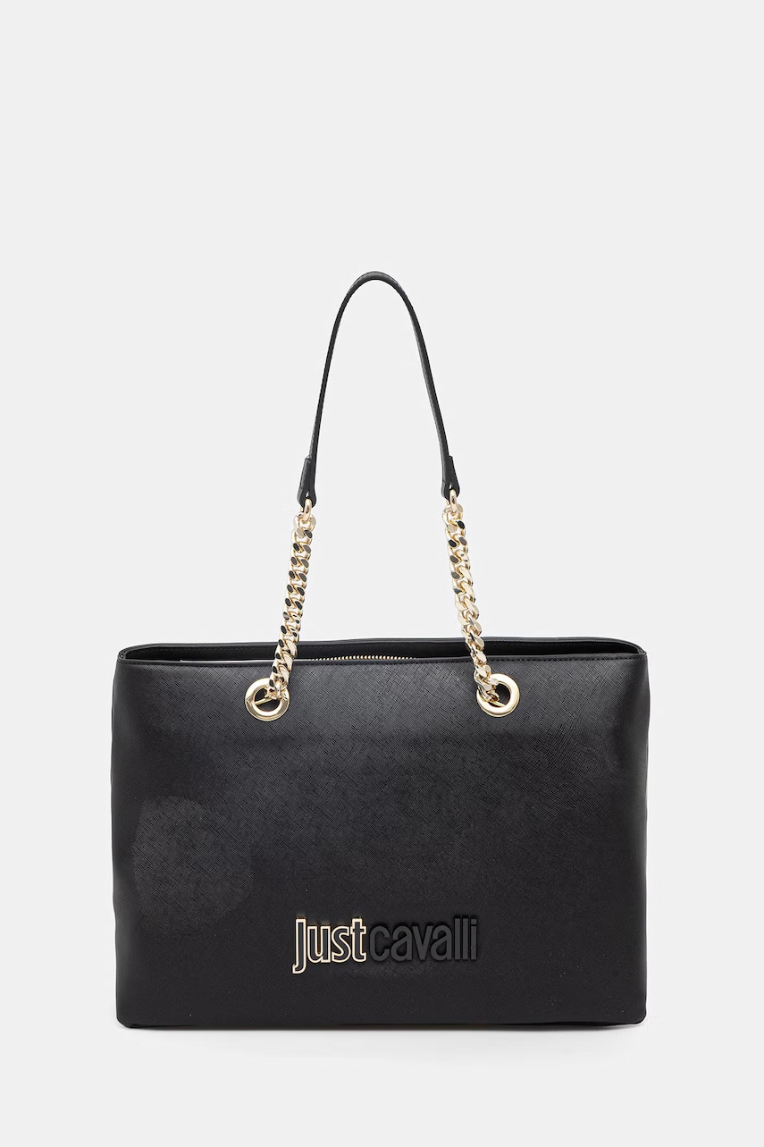 Just Cavalli Shopper γυναικεία από απομίμηση δέρματος