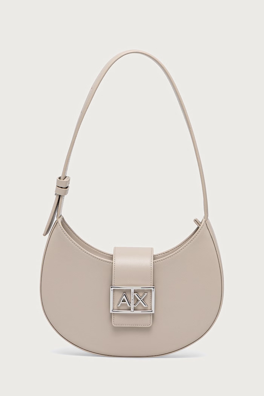 Armani Exchange  geantă hobo de damă cu imitație de piele