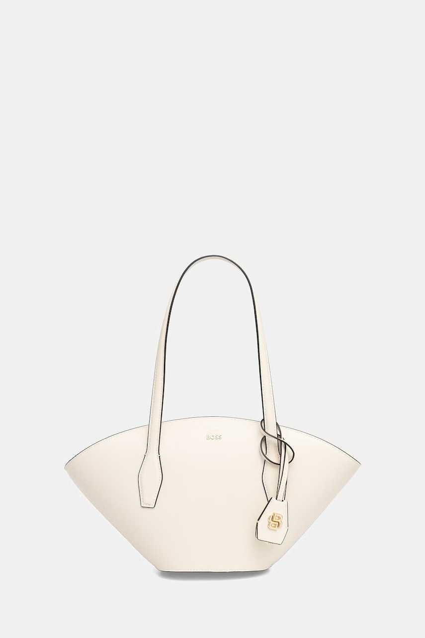 BOSS τσάντα shopper γυναικεία δερμάτινη NUMAH Chapelier Tote