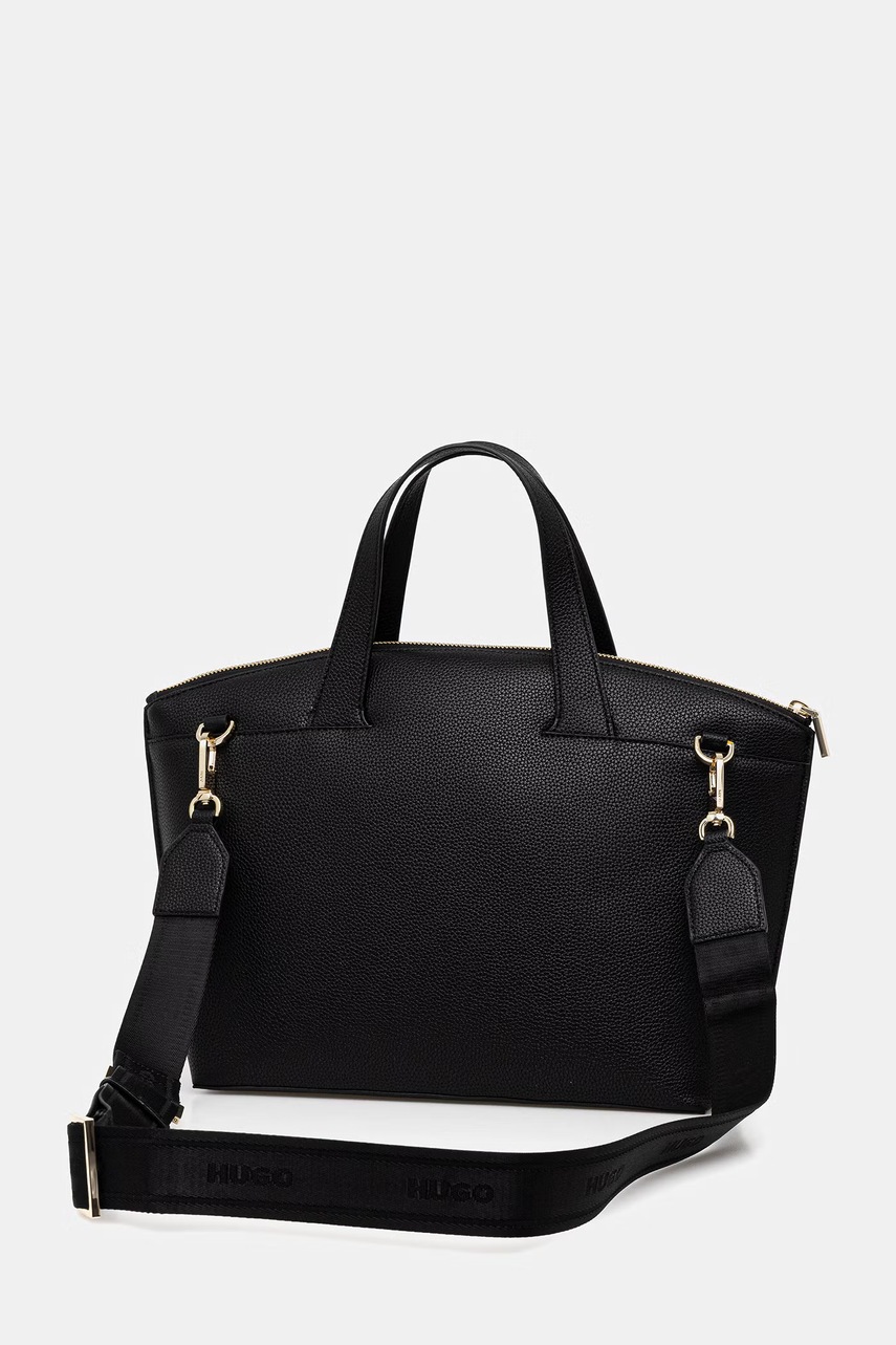 HUGO taška dámská z imitace kůže Orin_Duffle MD (obrázek 3)