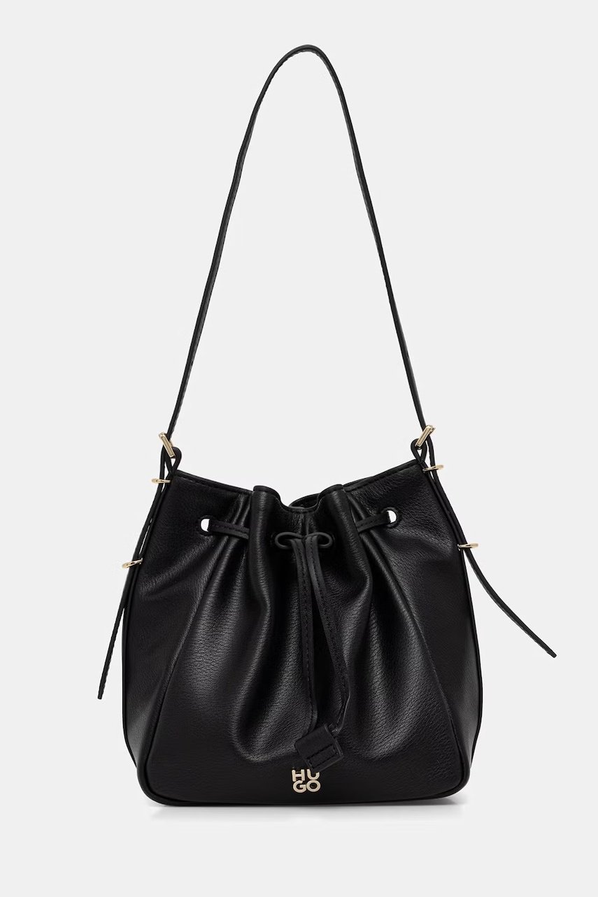 HUGO sac de damă cu imitație de piele Neeko PN_Drawstring