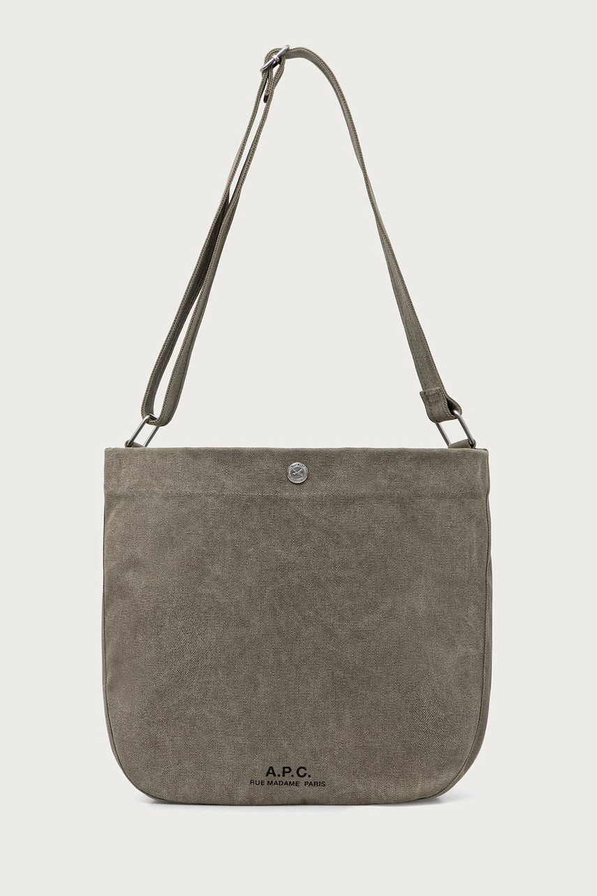 A.P.C. geantă shopper pentru femei Begeantăe Journal