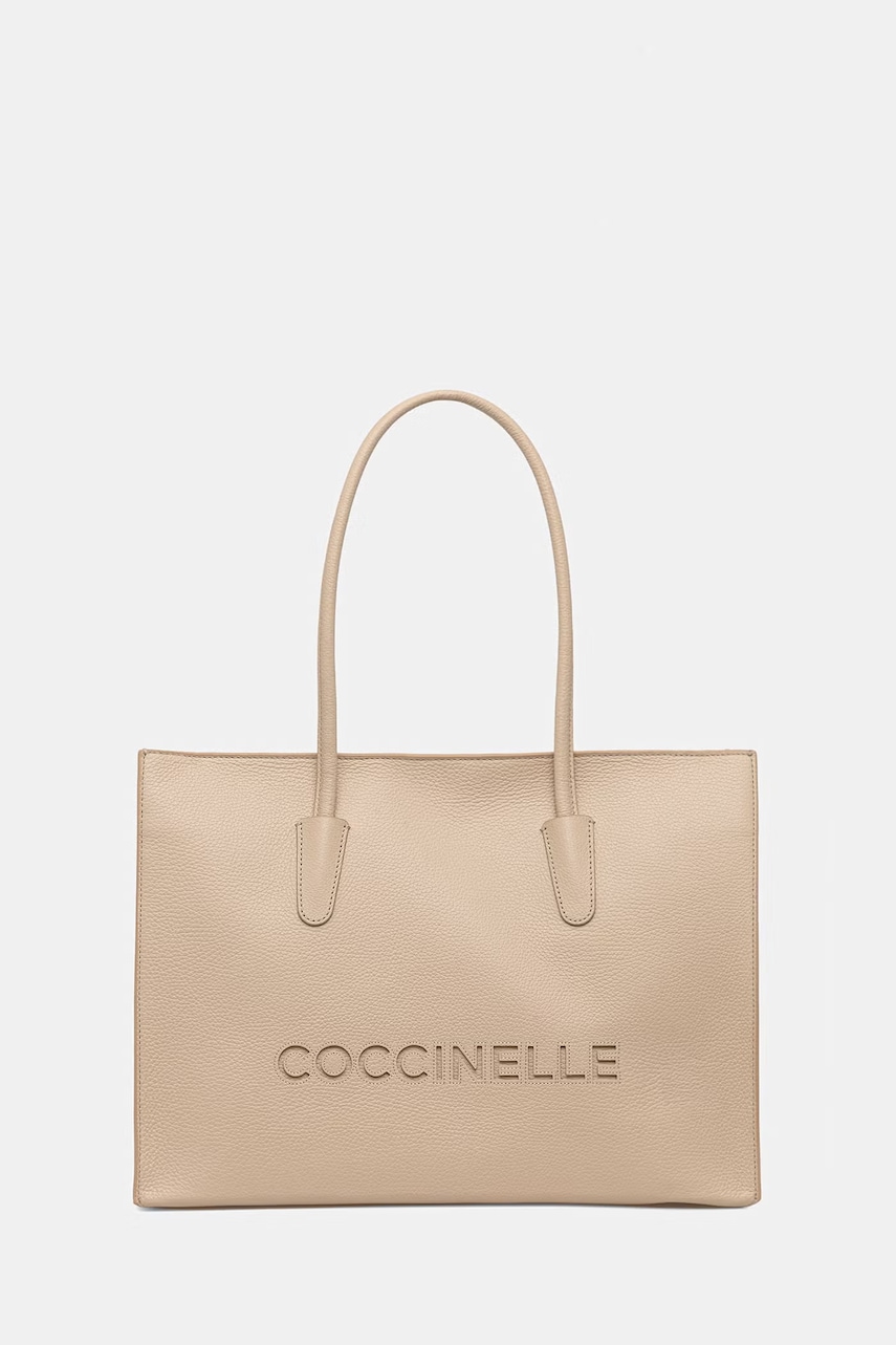 Coccinelle shopper γυναικεία δερμάτινη