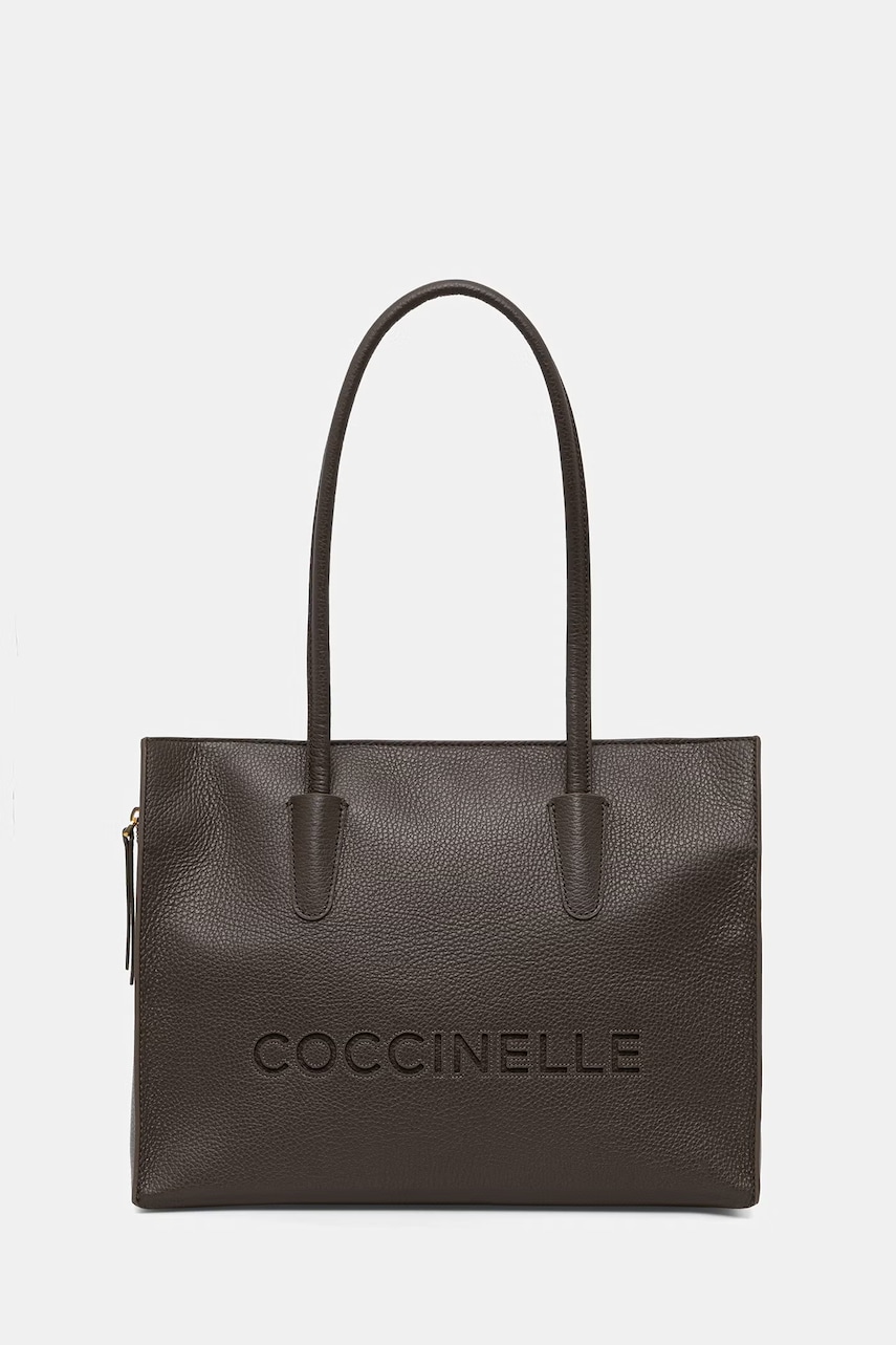 Coccinelle torebka shopper damska skórzana