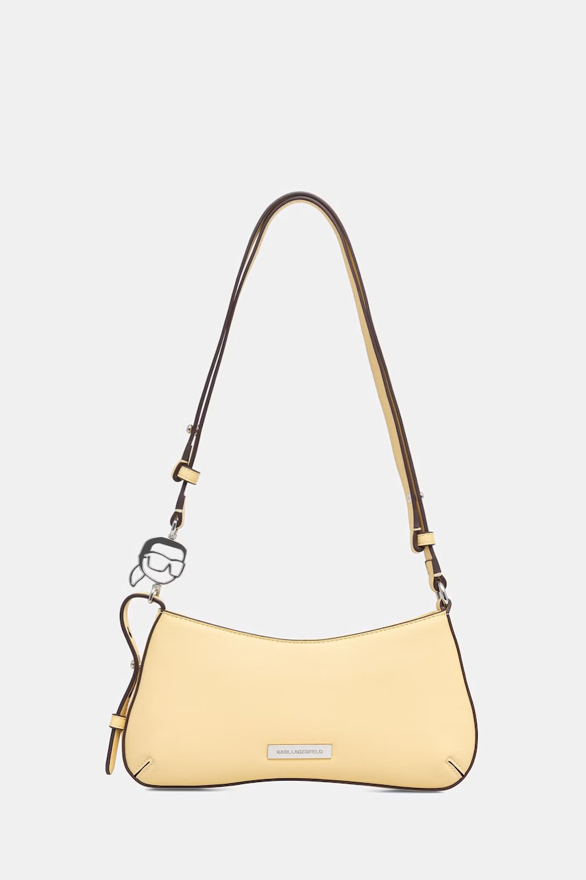 Karl Lagerfeld geantă pentru femei, cu imitație de piele IKON