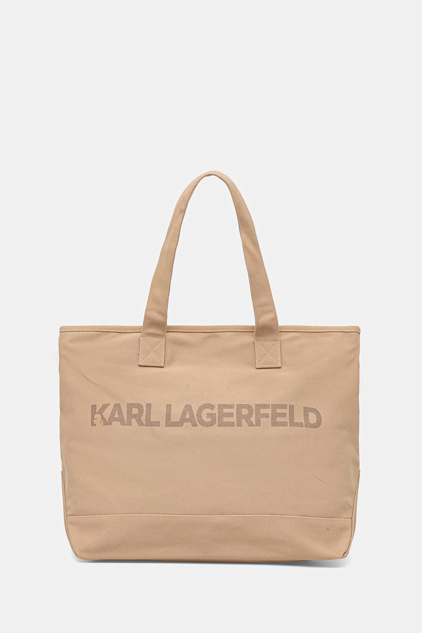 Karl Lagerfeld τσάντα tote Γυναικεία βαμβακερή K/ESSENTIAL