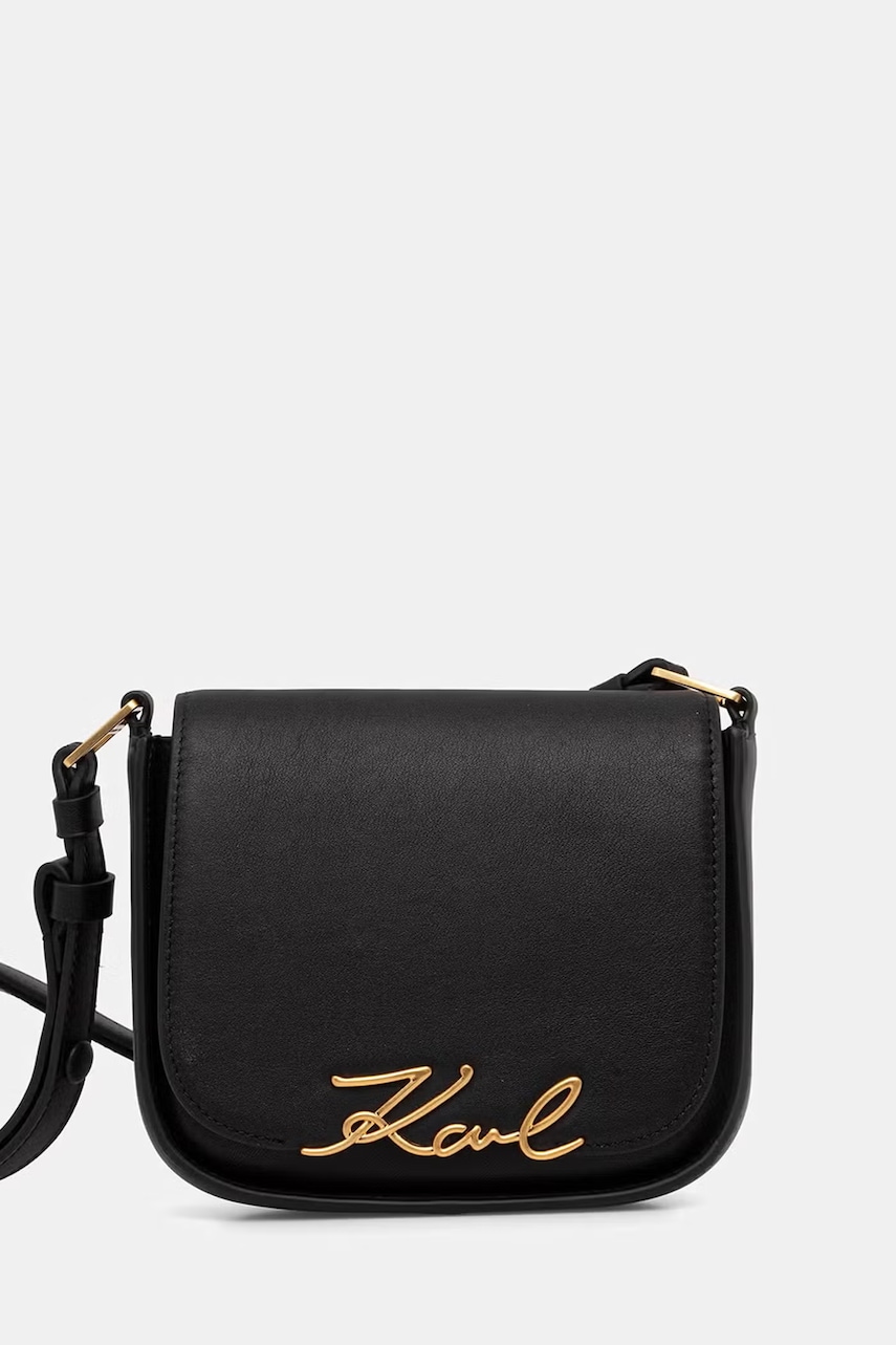 Karl Lagerfeld poștaș de damă cu imitație de piele K/SIGNATURE