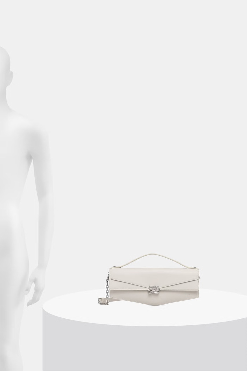 Karl Lagerfeld Karl Lagerfeld μικρή τσάντα γυναικεία δερμάτινη Karl Lagerfeld Studio - 6