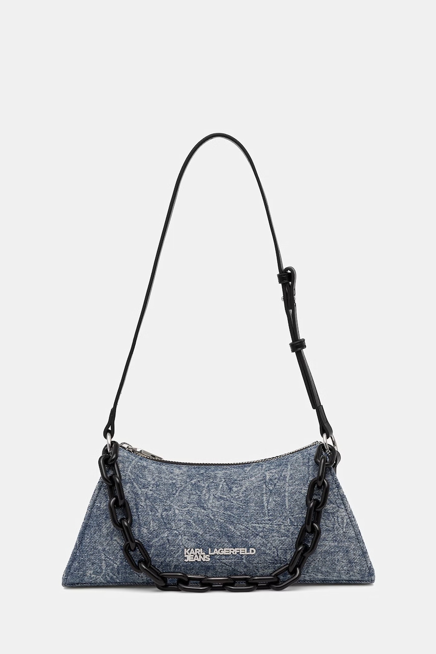 Τζιν τσάντα Karl Lagerfeld Jeans