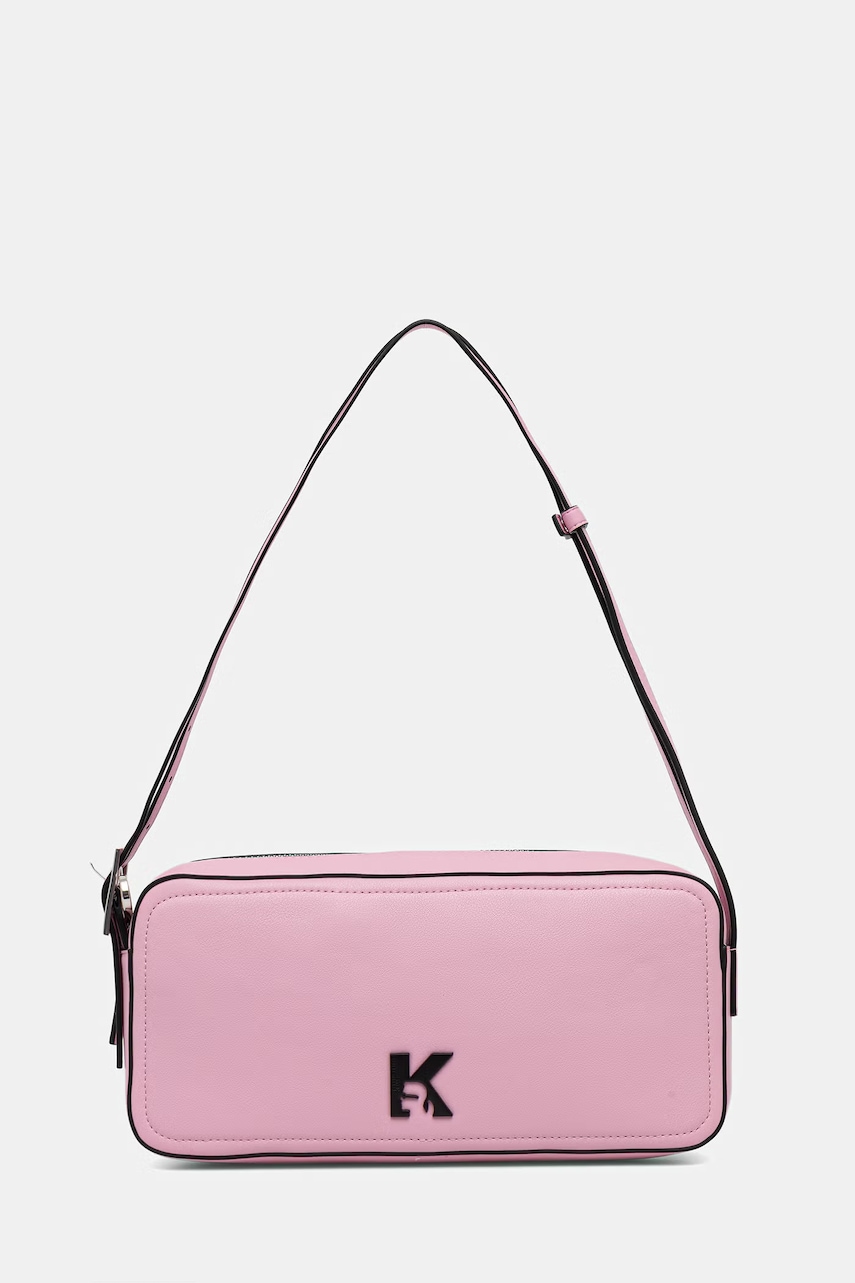 Τσάντες ώμου & shopper bags karl lagerfeld jeans σε ροζ