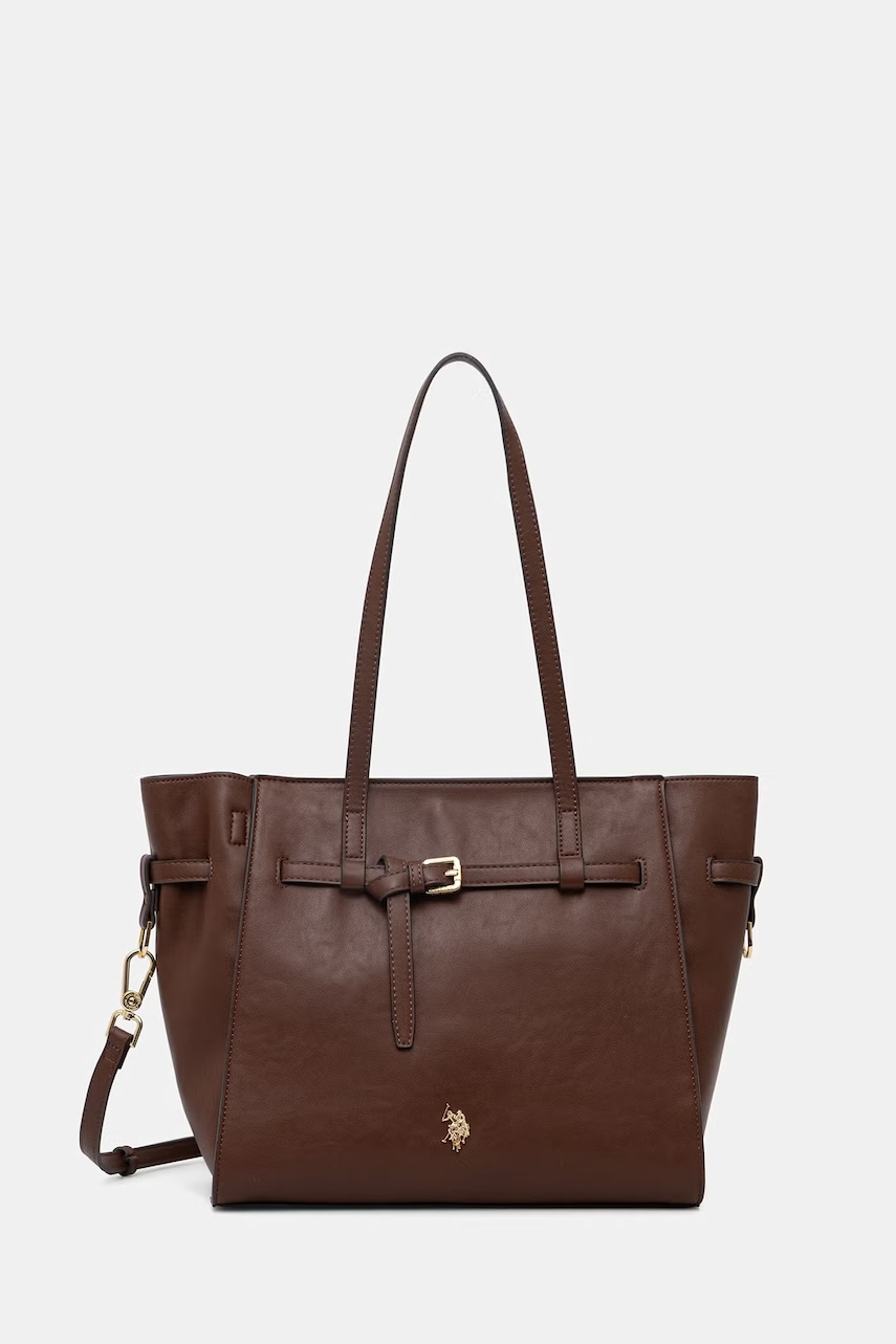 U.S. Polo Assn. geantă crossbody de damă din piele GUILDFORD