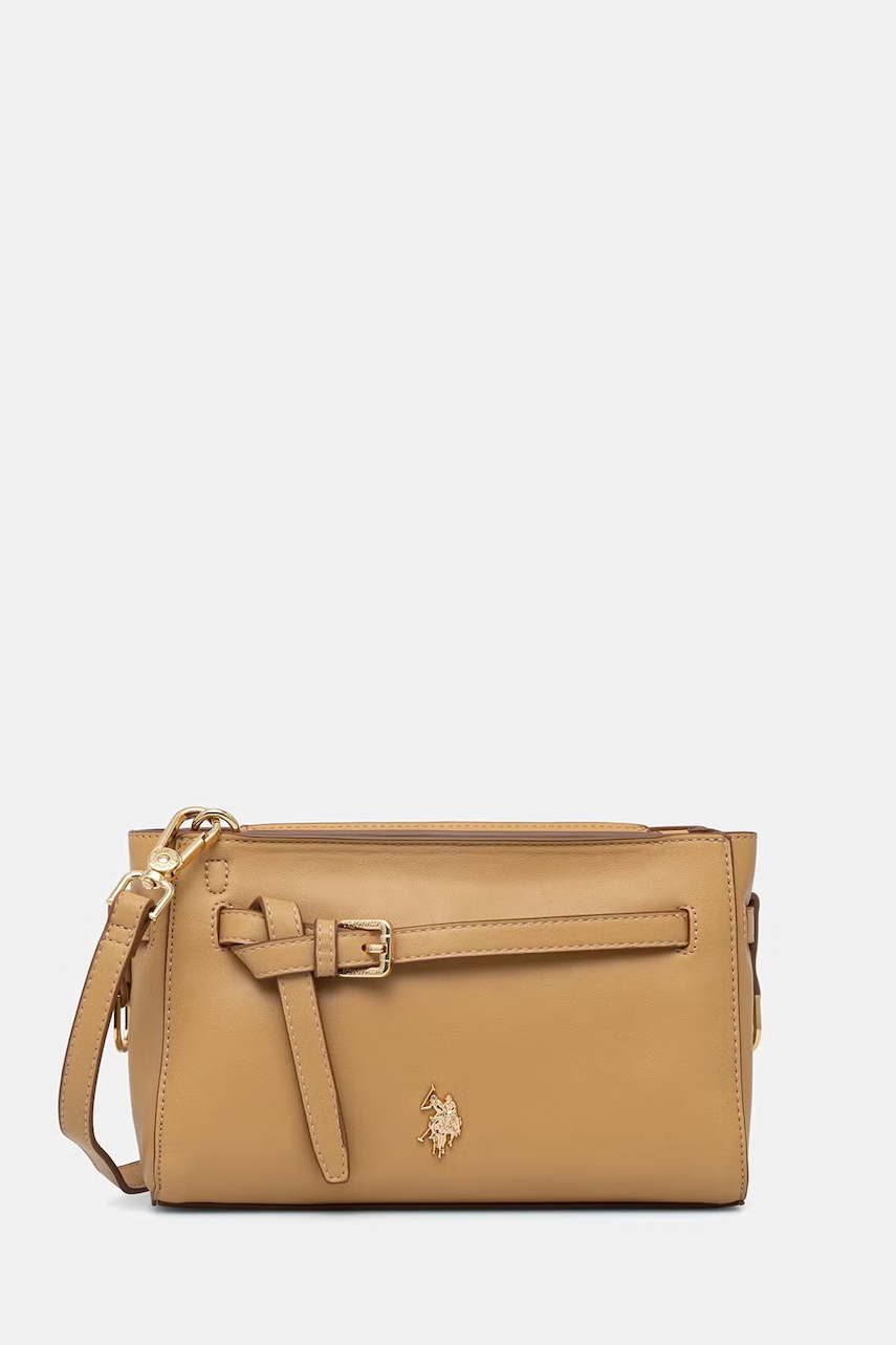 U.S. polo Assn. geantă poștaș pentru femei, cu imitație de piele GUILDFORD