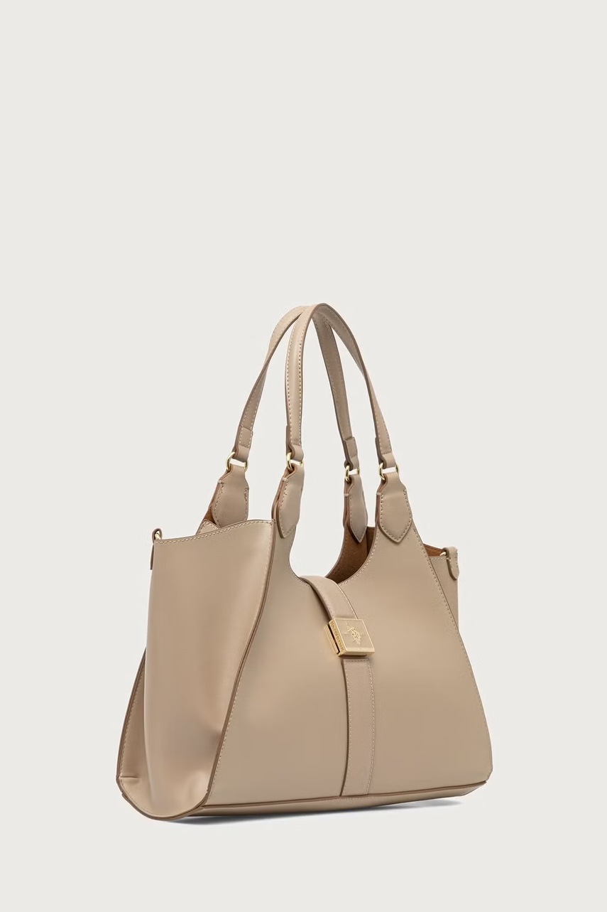 U.S. Polo Assn.  шопинг чанта дамска от имитация на кожа MARGARET
