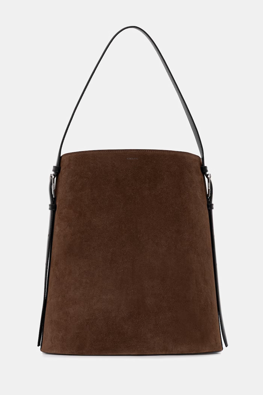 Coperni coș de femei din piele întoarsă