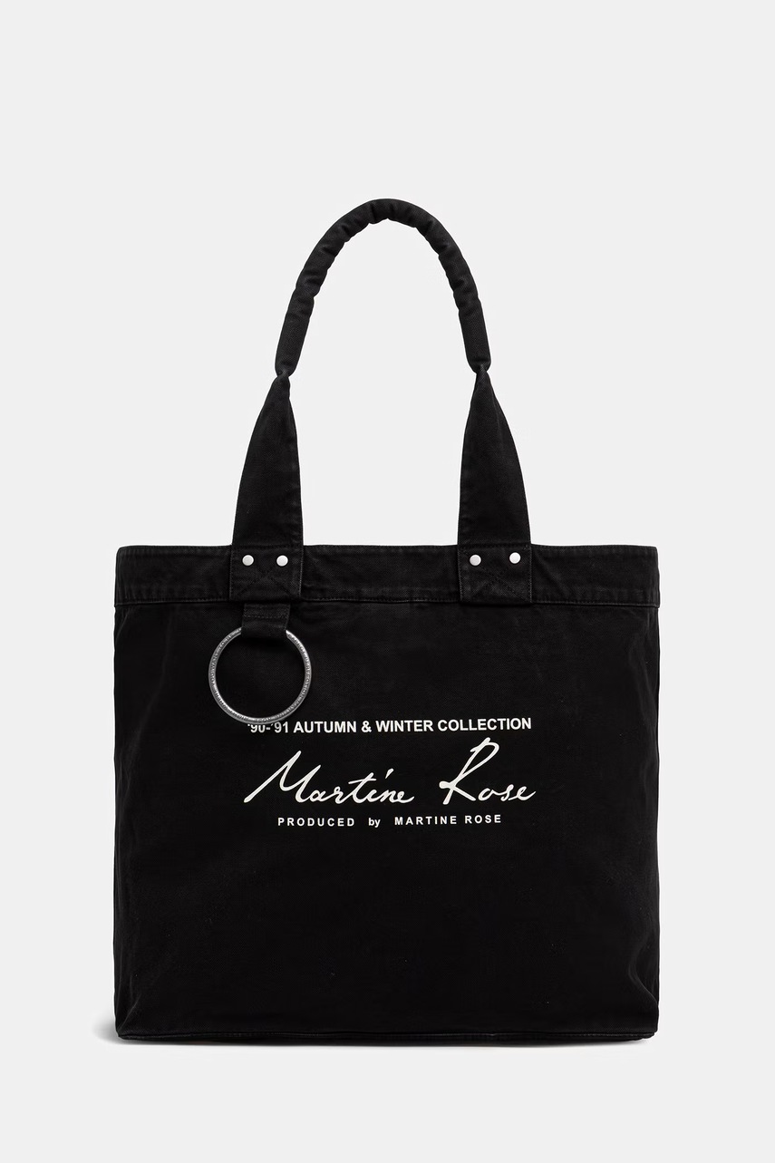 Martine Rose Bondage tote bag pentru femei din bumbac