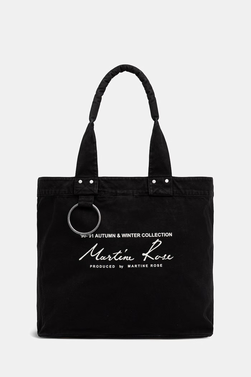 Martine Rose Bondage torebka tote damska bawełniana