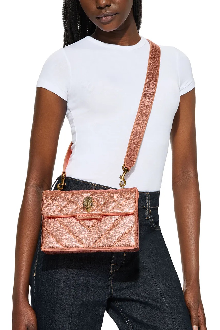 Kurt Geiger London crossbody kabelka dámská kožená Kensington (obrázek 6)
