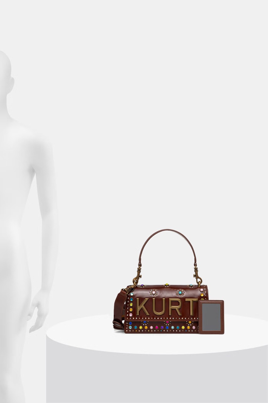 Kurt Geiger London crossbody kabelka dámská kožená Shoreditch (obrázek 6)