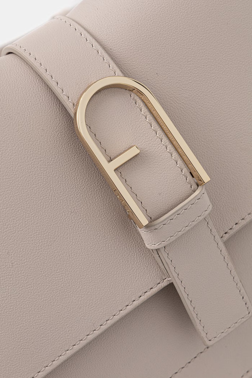 Furla taška dámská kožená Flow M Top Handle (obrázek 4)