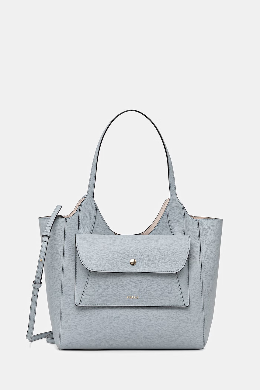 Furla Μικρή τσάντα γυναικεία δερμάτινη Lea S Tote