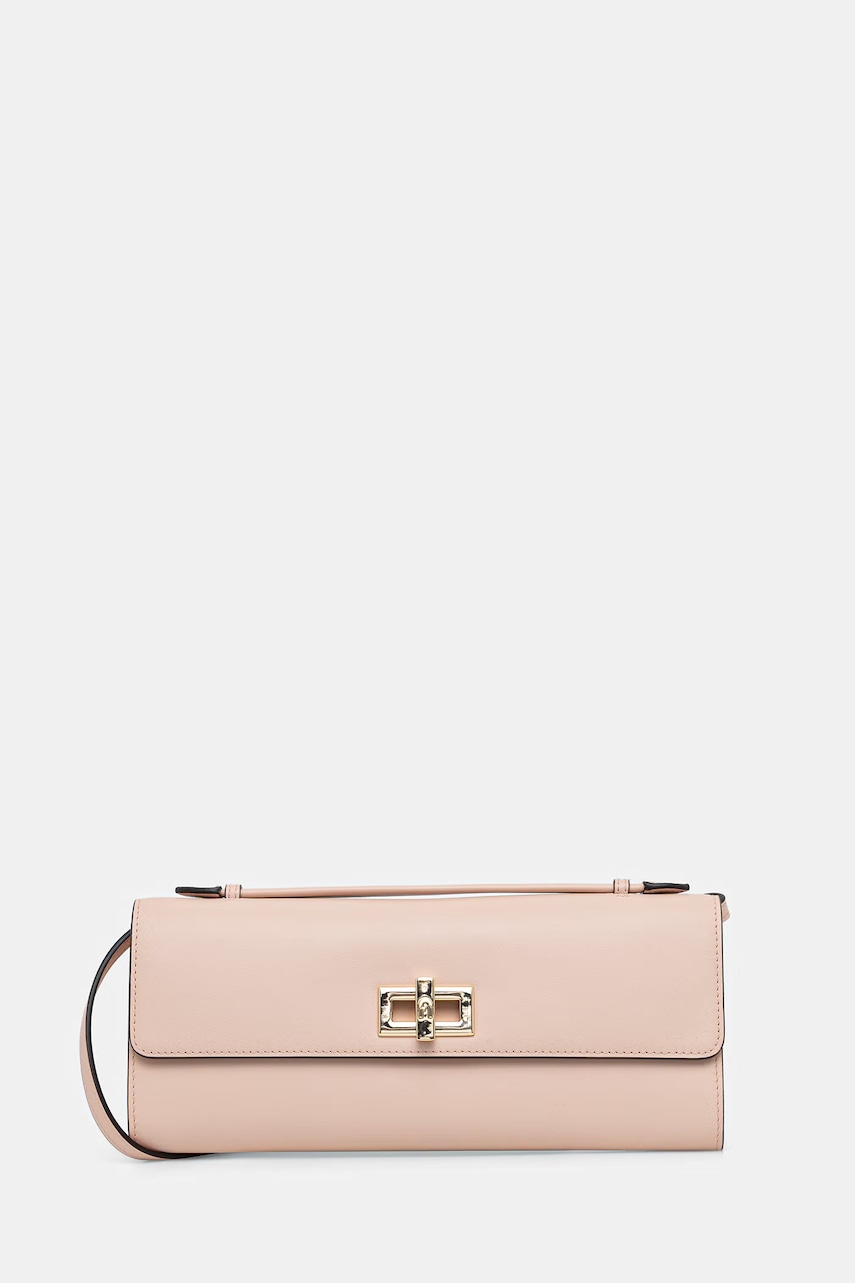 Furla geantă plic pentru femei, din piele Clara Crossbody Clutch