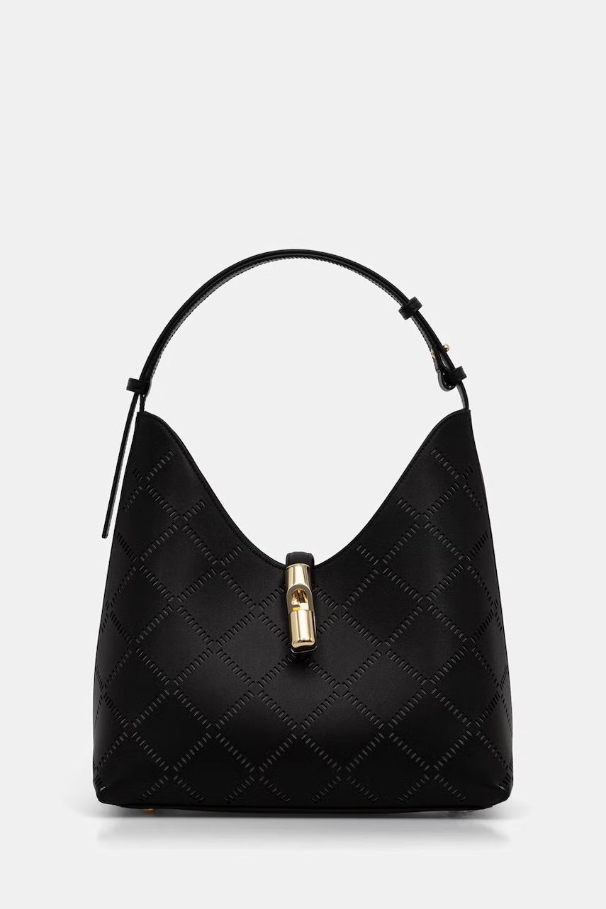 Furla μικρή τσάντα γυναικεία δέρμα Goccia M Hobo