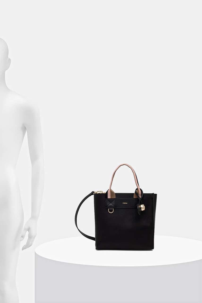 Furla crossbody kabelka dámská kožená Divide It S Tote (obrázek 6)