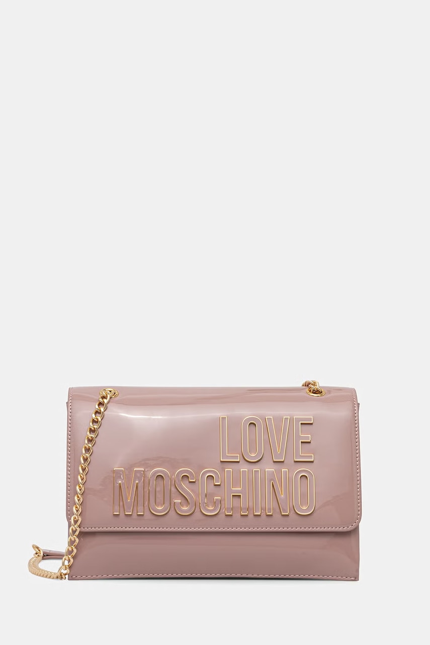 Love Moschino Μικρή γυναικεία τσάντα από απομίμηση δέρματος