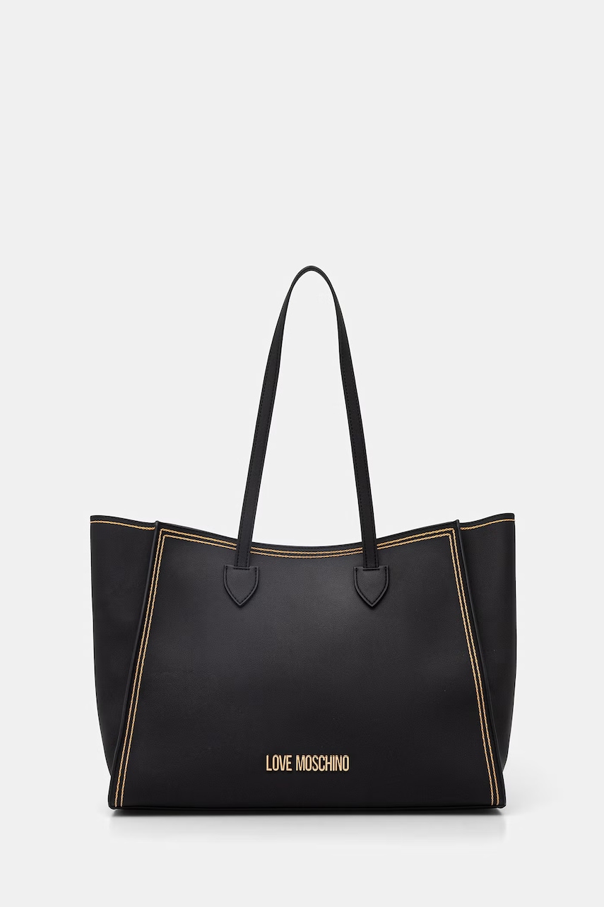 Love Moschino shopper γυναικεία από απομίμηση δέρματος