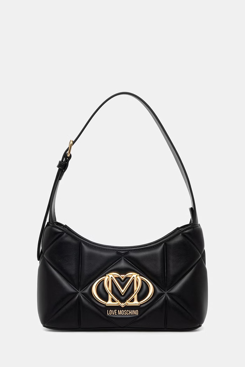 Love Moschino μικρή γυναικεία τσάντα από απομίμηση δέρματος