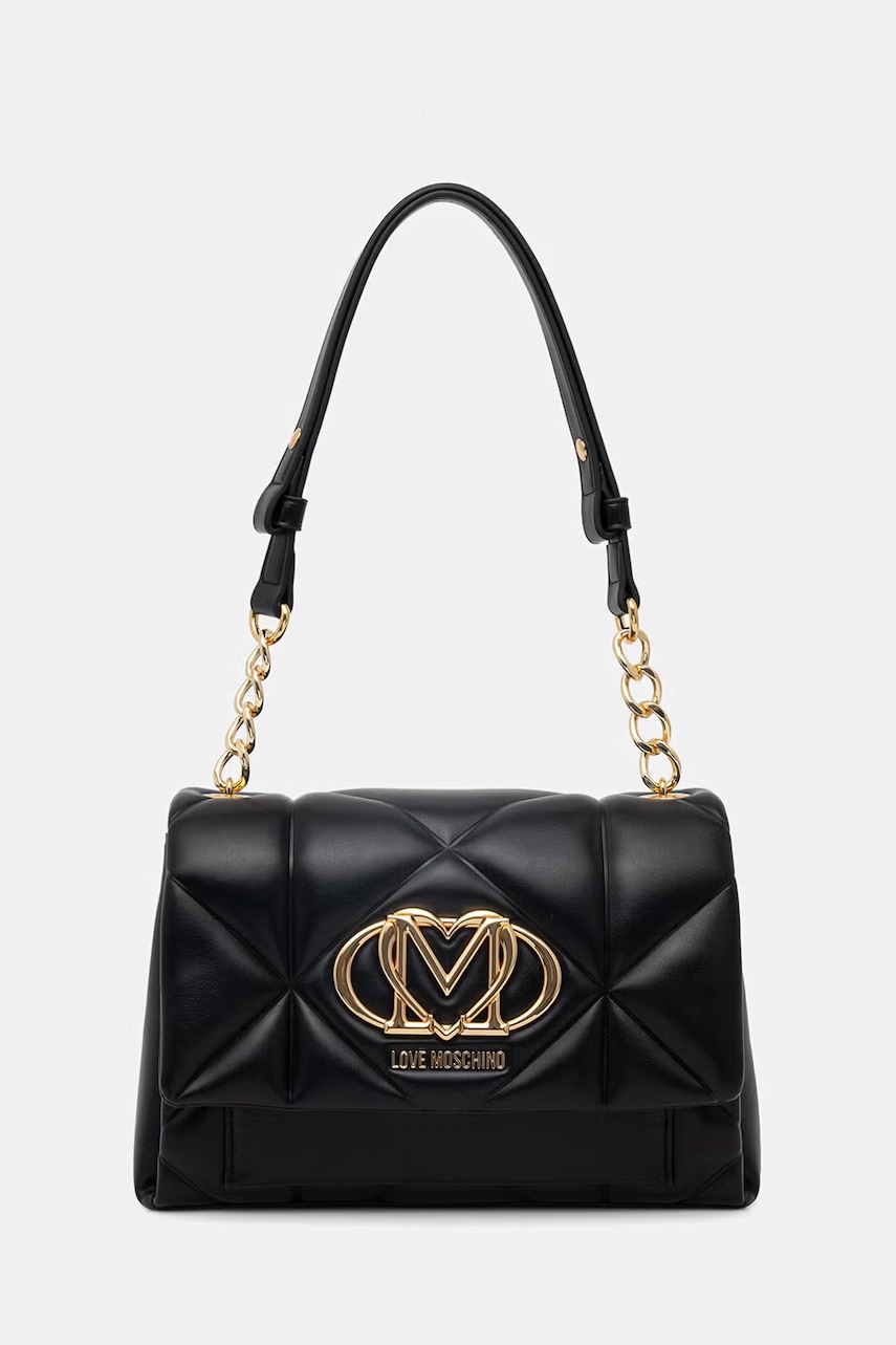 Love Moschino ταχυδρόμου γυναικεία από απομίμηση δέρματος